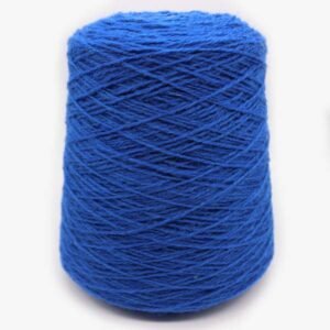 Axminster Wool Rug Yarn Neon Blue