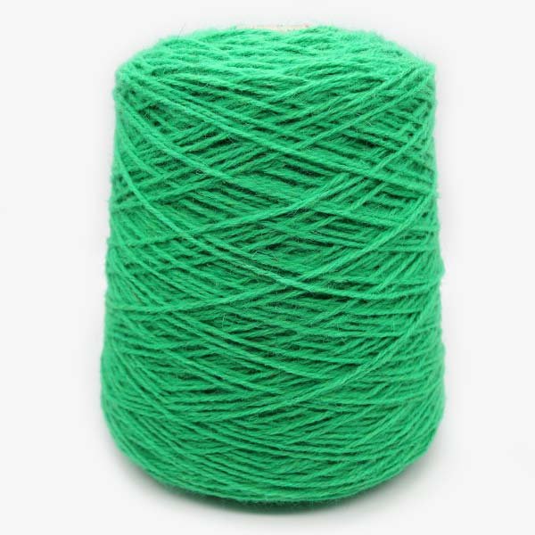 Axminster Rug Wool Yarn Neon Green